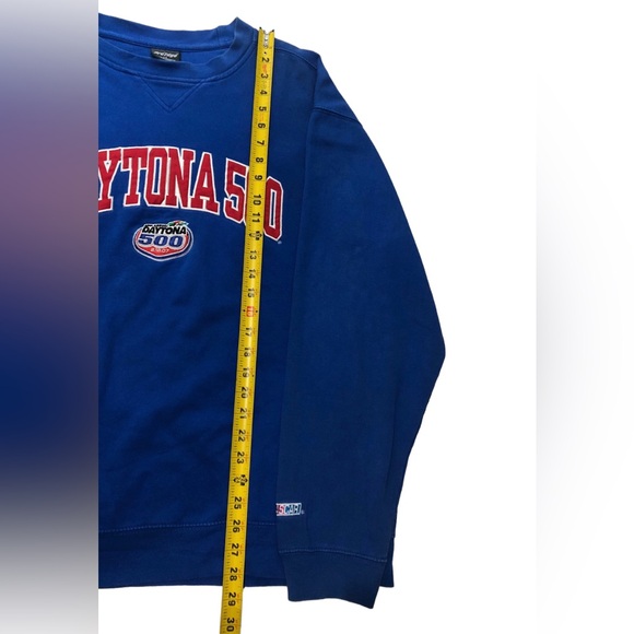 Vtg NASCAR Daytona 500 Embroidered 49th Annual ProEdge Racing Sweatshirt Large - Picture 7 of 11